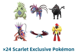 Scarlet Exclusive Pokemon Pack, perfect stats, fast delivery