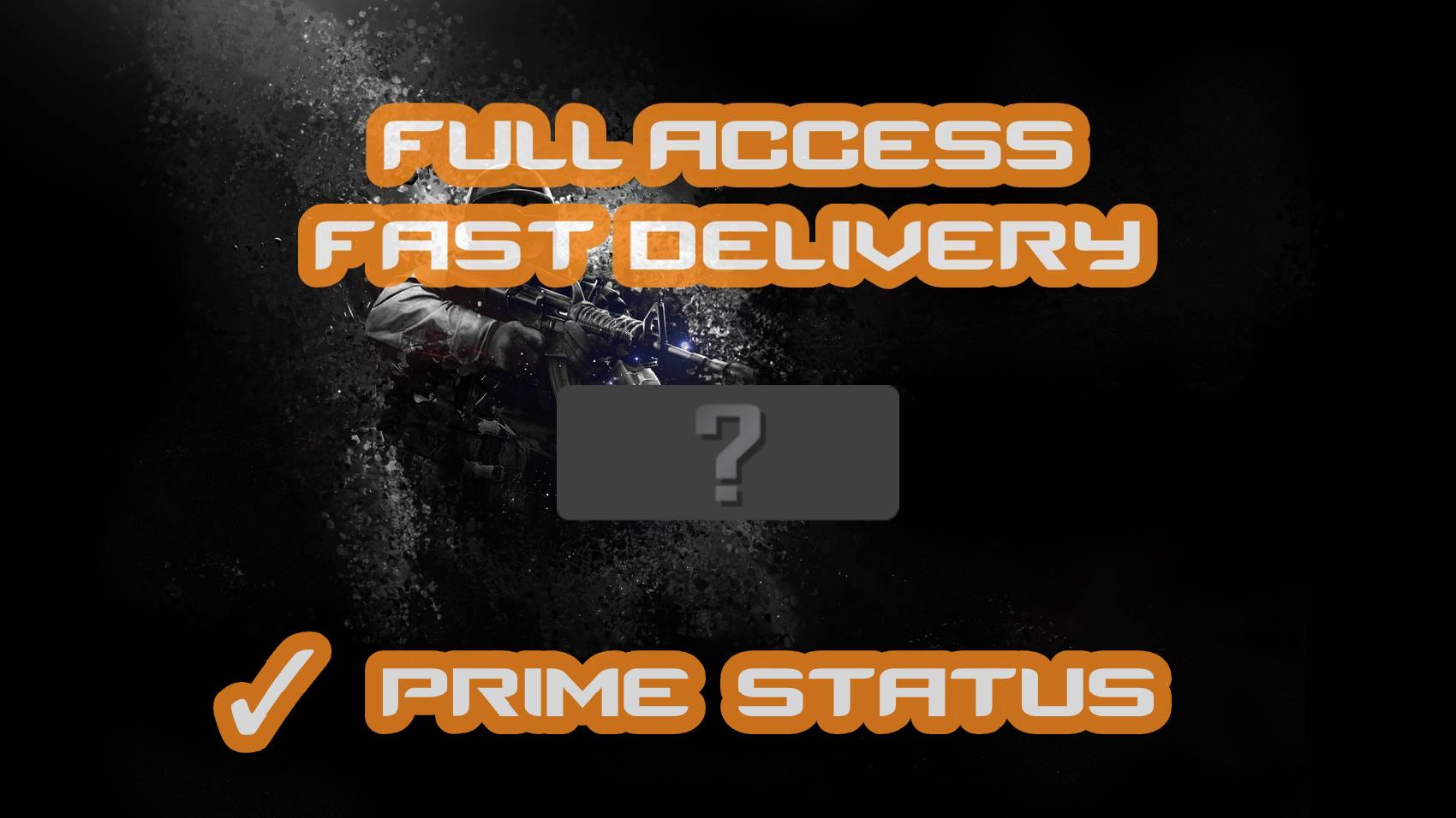 【PRIME】CS:GO Prime Status Upgrade/0 HOURS PLAYED/ORIGINAL PRODUCT/UNRANKED/No Previous Owner/No Transactions