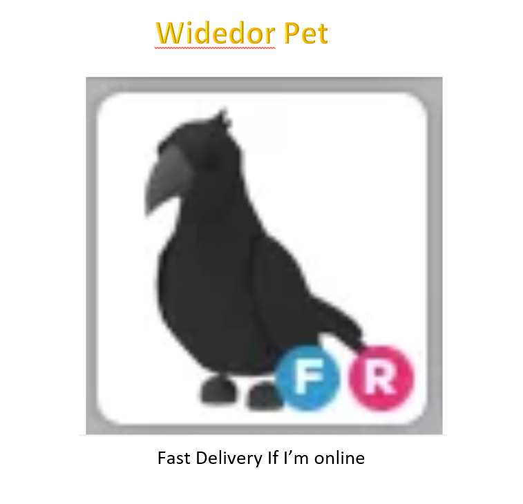 Adopt me Fr crow