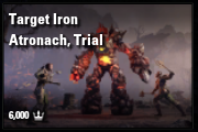 Target Iron Atronach, Trial