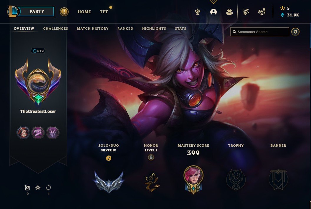 512 Level League Account (214 Skins) + Valorant Account (Plat 2) With A lot of skins