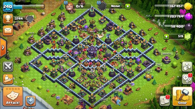 TH15 LEVEL 240 ll K80 Q83 G57 RC30 BM30 BC16ll ANDROID AND IOS