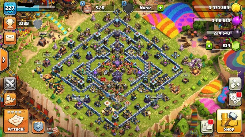 ( 8 PETS OPEN )  TH15 LEVEL 227 ll K72 Q81 G53 RC25 BM30 BC16 ll ANDROID AND IOS